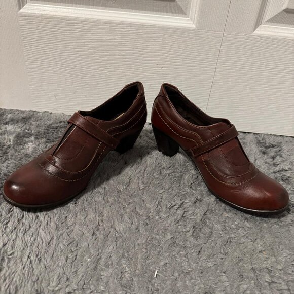 Mary Jane Heels Genuine Leather - Picture 2 of 5